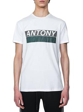 Camiseta Antony Morato Bloques Blanco Hombre