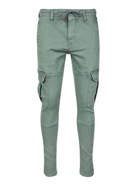 Pantalon Pepe Jeans Jones Verde para Hombre
