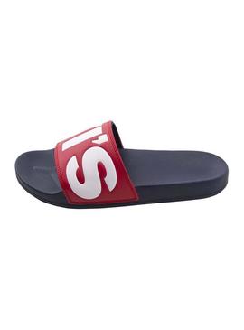 Chanclas Levis June L Rojo para Hombre