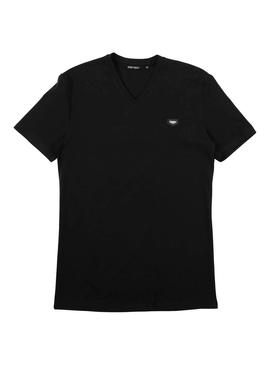 Camiseta Antony Morato Pico Negro Para Hombre