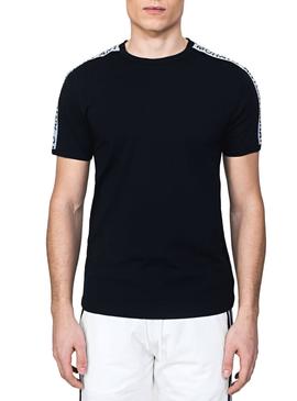 Camiseta Antony Morato Banda Hombro Marino Hombre