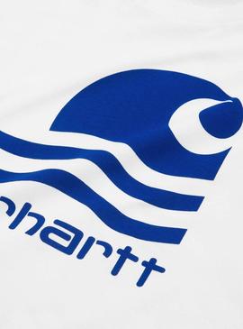 Camiseta Carhartt Swim Blanco Para Hombre