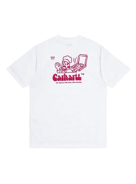 Camiseta Carhartt Bene Blanco Para Hombre