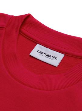 Sudadera Carhartt Ninety Rojo Para Hombre