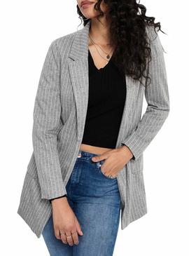 Blazer Only Baker Gris Para Mujer