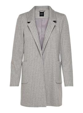Blazer Only Baker Gris Para Mujer