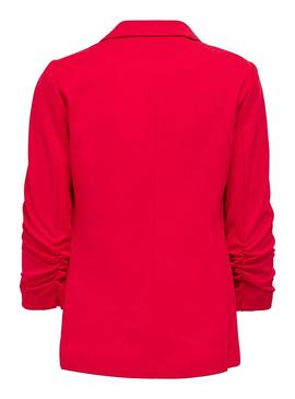 Blazer Only Carolina Diana Rojo Para Mujer