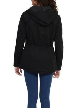 Parka Only New Lorca Spring Negro Para Mujer