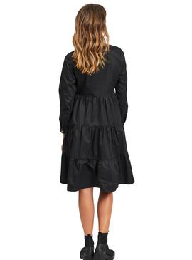 Vestido Vila Vidona Negro Para Mujer