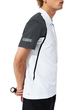 Polo Lacoste Tennis Blanco para Hombre