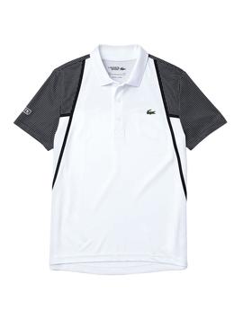 Polo Lacoste Tennis Blanco para Hombre