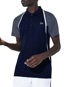 Polo Lacoste Tennis Azul Marino para Hombre