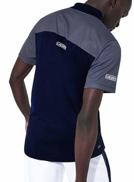 Polo Lacoste Tennis Azul Marino para Hombre