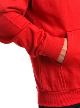 Sudadera Helly Hansen Basic Hoodie Rojo