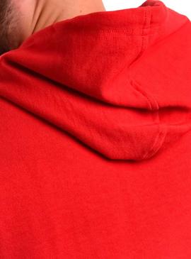 Sudadera Helly Hansen Basic Hoodie Rojo