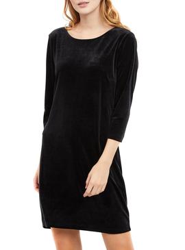 Vestido Vila Viminny Negro Para Mujer