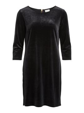 Vestido Vila Viminny Negro Para Mujer