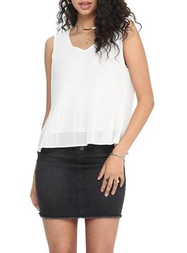 Top Only Lirena Blanco para Mujer