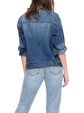 Cazadora Only Dylan Denim Medio para Mujer