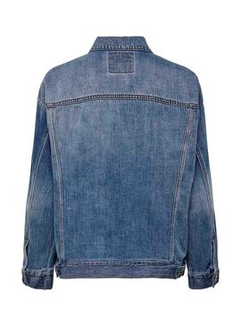 Cazadora Only Dylan Denim Medio para Mujer