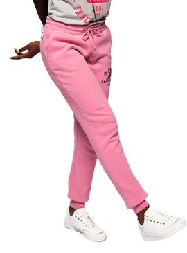 Jogger Superdry Track Rosa para Mujer