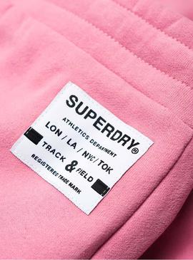 Jogger Superdry Track Rosa para Mujer