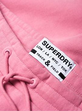 Jogger Superdry Track Rosa para Mujer