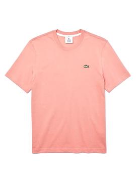 Camiseta Lacoste Live Basica Rosa Mujer y Hombre