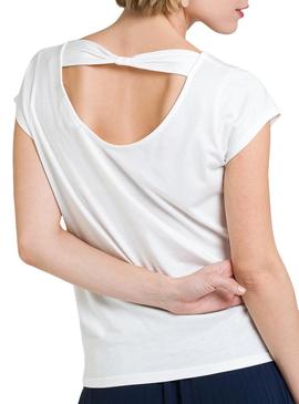 Camiseta Naf Naf Belle Blanco para Mujer