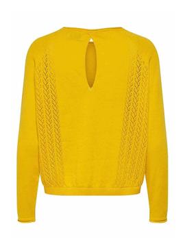 Jersey Only Eden Amarillo para Mujer