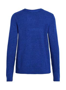 Jersey Vila Viril Azul para Mujer