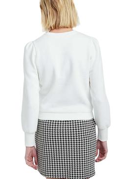 Sudadera Naf Naf Lolita Blanco para Mujer