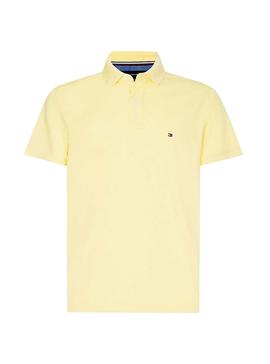 Polo Tommy Hilfiger Regular Amarillo para Hombre