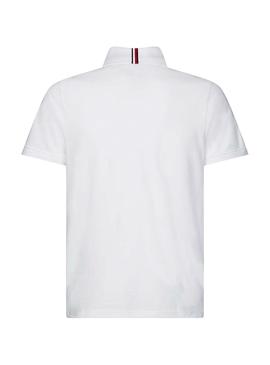Polo Tommy Hilfiger Insert Blanco para Hombre