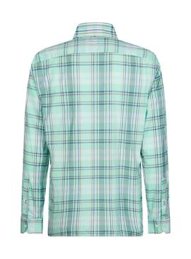 Camisa Tommy Hilfiger Midscale Verde para Hombre