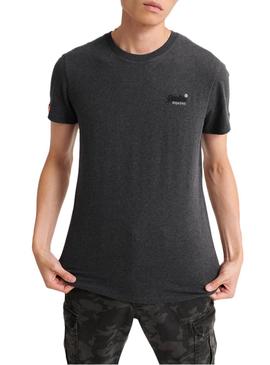 Camiseta Superdry Vintage Gris para Hombre