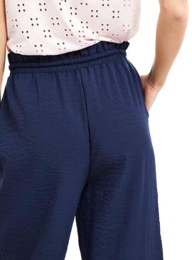 Pantalon Vila Linea 7/8 Marino Mujer