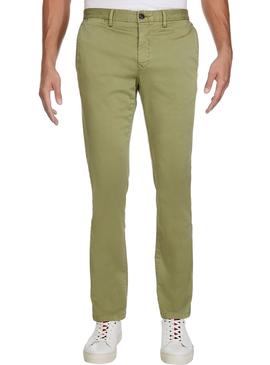 Pantalon Tommy Hilfiger Denton Chino Verde 