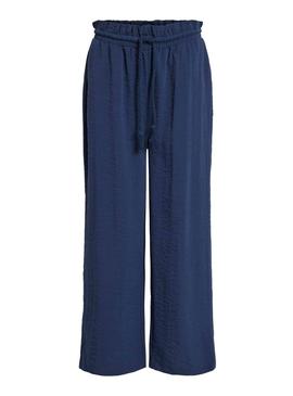 Pantalon Vila Linea 7/8 Marino Mujer