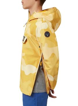 Cazadora Napapijri Rainforest Camo Amarillo