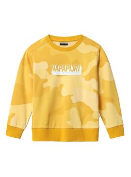 Sudadera Napapijri Ben Amarillo para Niño