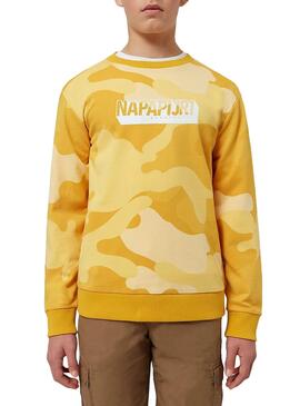 Sudadera Napapijri Ben Amarillo para Niño