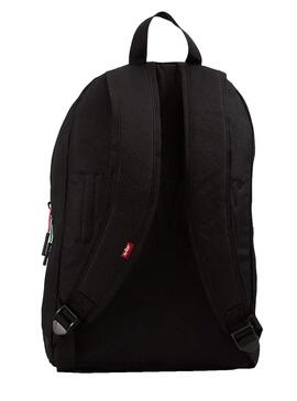 Mochila Levis Serif Logo Negro para Niña y Niño