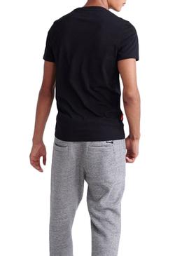 Camiseta Superdry Collective Negro para Hombre