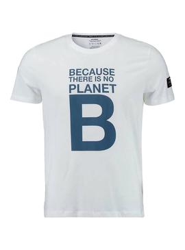 Camiseta Ecoalf Natal Blanco para Hombre
