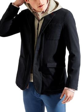 Americana Hackett Basic Azul Marino para Hombre