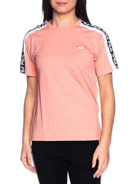 Camiseta Fila Tandy Rosa para Mujer