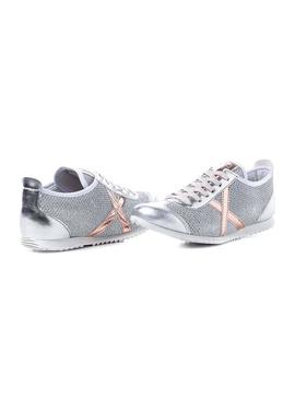 Zapatillas Munich Osaka 409 Plateado para Mujer