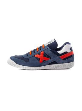 Zapatilla Munich Goal 1459 Azul para Hombre