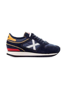 Zapatillas Munich Nou 91 Azul Marino Hombre